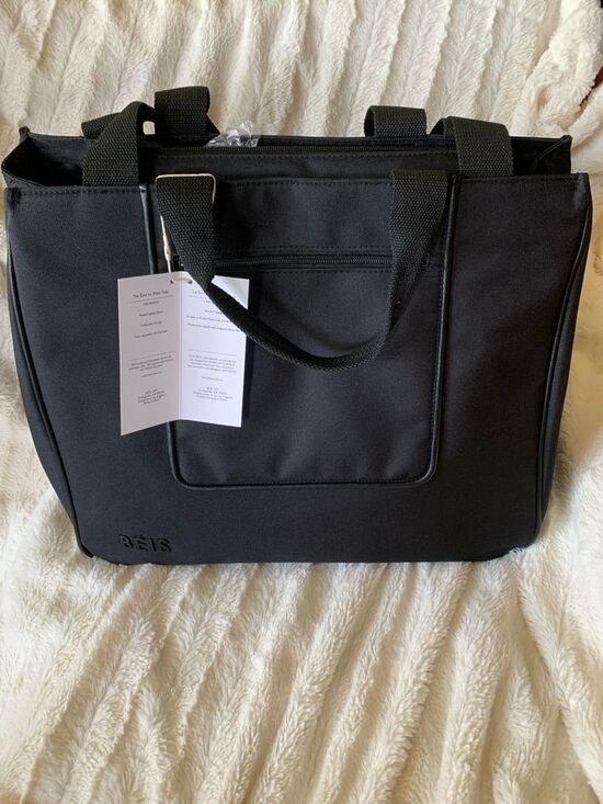 Beis Handbags - BEIS NWT The East/West Tote in BLACK